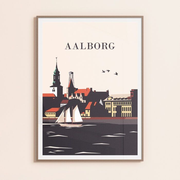 Byplakat fra Aalborg